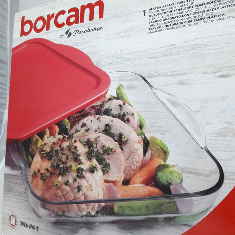 ظرف پخت پاشاباغچه مدل Borcam2022 مجموعه دوعددی