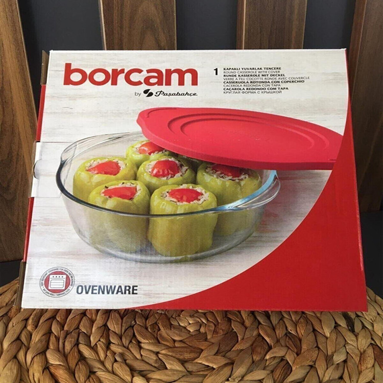 ظرف پخت پاشاباغچه مدل Borcam2022 مجموعه دوعددی