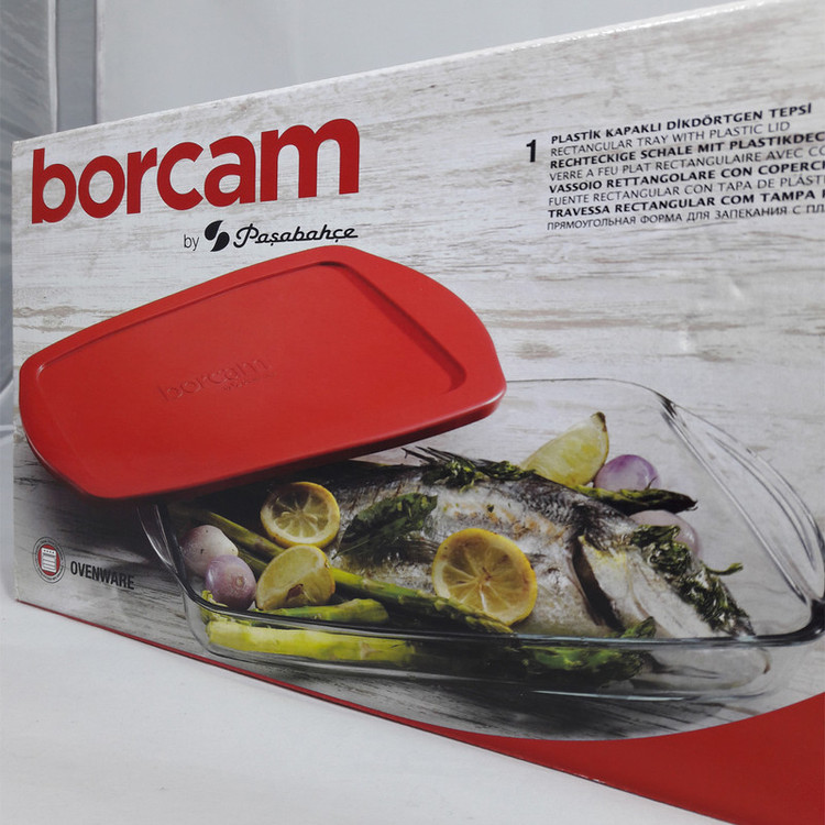 ظرف پخت پاشاباغچه مدل Borcam2022 مجموعه دوعددی