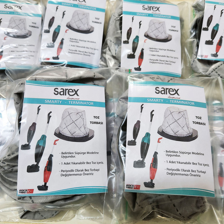فیلتر جاروبرقی سارکس مدل SMARTY مناسب برای جاروبرقی ایستاده سارکس بسته 3 عددی