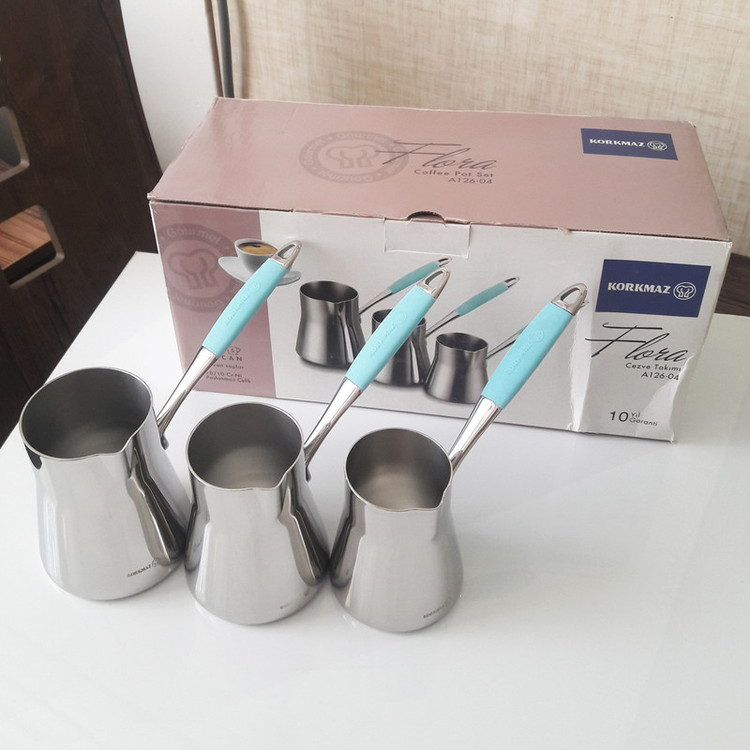 قهوه جوش کرکماز مدل Flora A126-04 مجموعه 3 عددی