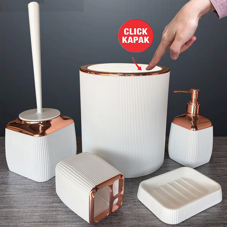 ست سرویس بهداشتی 5 پارچه فری هوم مدل COPPER