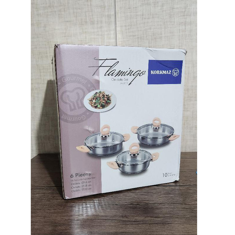 سرویس تابه 6 پارچه کرکماز مدل FLAMINGO