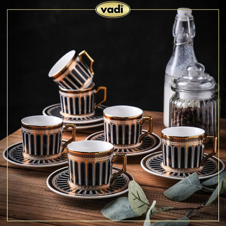 سرویس قهوه خوری 12 پارچه وادی مدل LONDON30