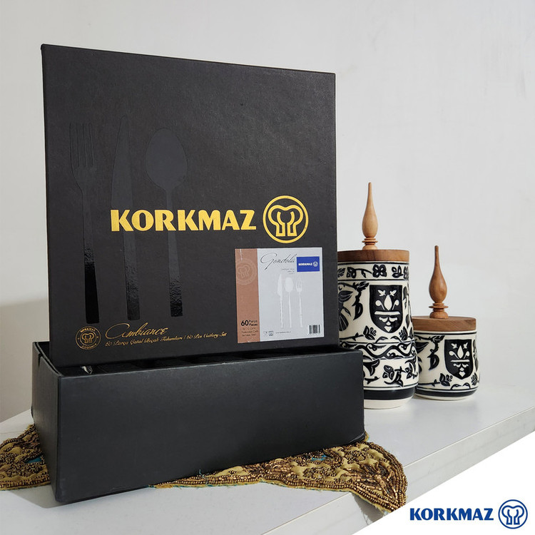 سرویس قاشق و چنگال 60 پارچه کرکماز مدل GONDOLA