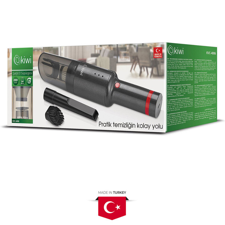 جارو شارژی دستی کیوی مدل KVC-4086