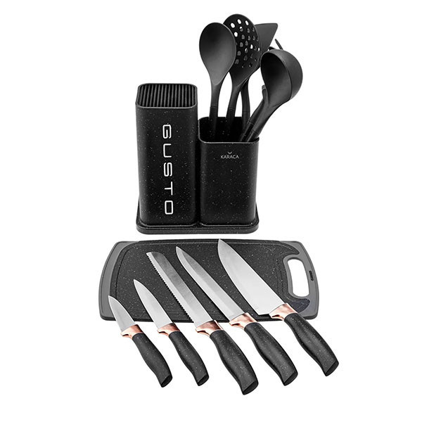 ست ابزار آشپزی 12 پارچه کاراجا مدل GUSTO کد 7275