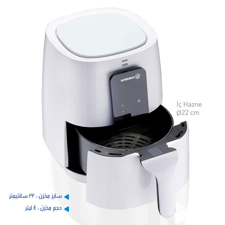 هواپز و سرخ کن بدون روغن کرکماز مدل AIR-PRO A886