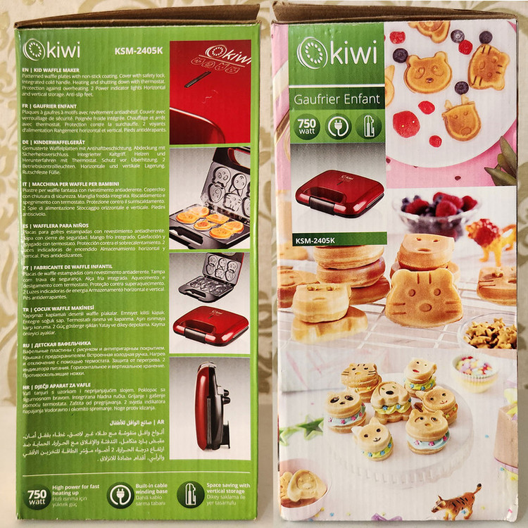 وافل ساز کیوی مدل KSM-2405 KIDS