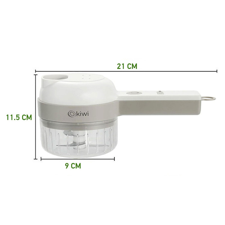 خردکن کیوی مدل شارژی 4in1 KC-8230