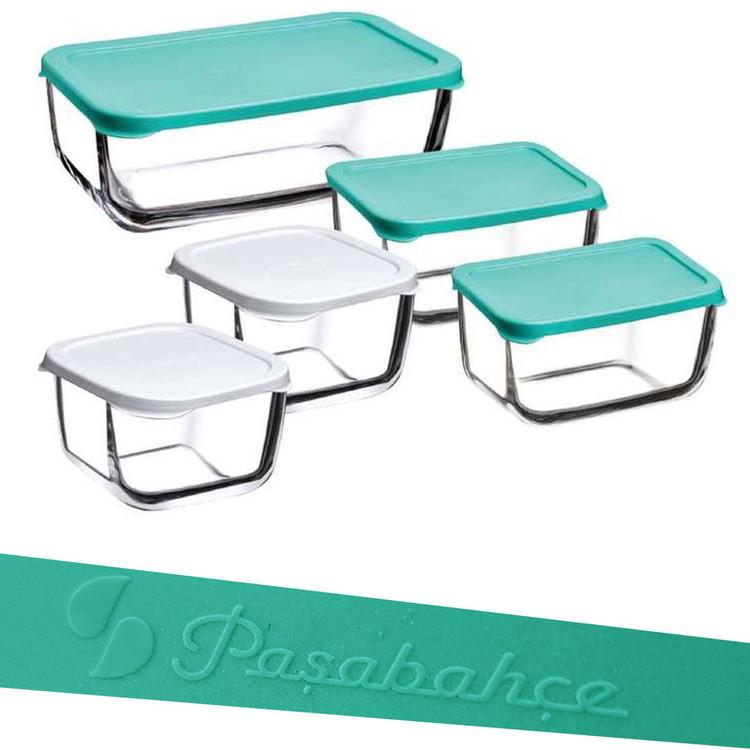 ظرف نگهدارنده پاشاباغچه مدل COMBO مجموعه 5 عددی