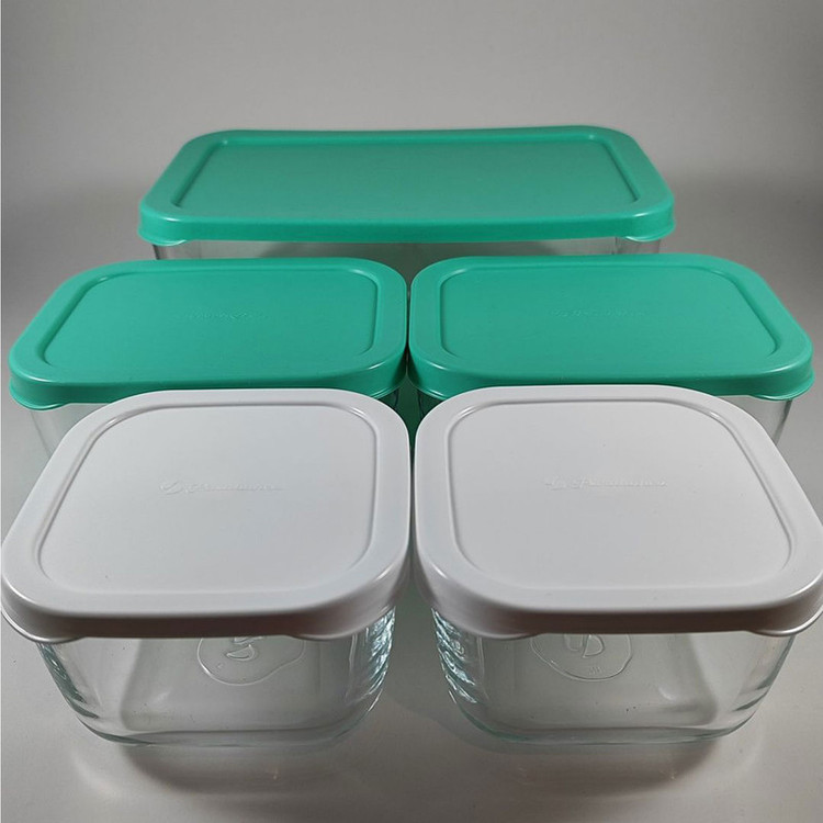ظرف نگهدارنده پاشاباغچه مدل COMBO مجموعه 5 عددی