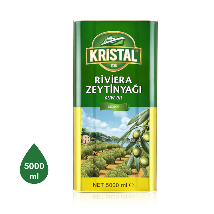 روغن زیتون کریستال اصل 5 لیتری محصول ترکیه ارسال مستقیم از مرز ترکیه