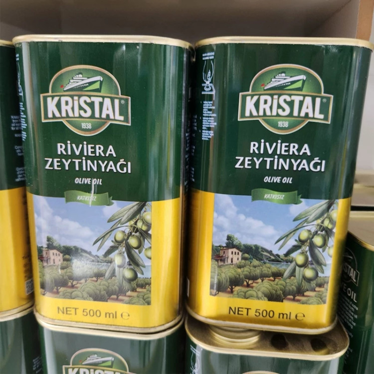 روغن زیتون کریستال اصل 500 میلی لیتر محصول ترکیه ارسال مستقیم از مرز ترکیه