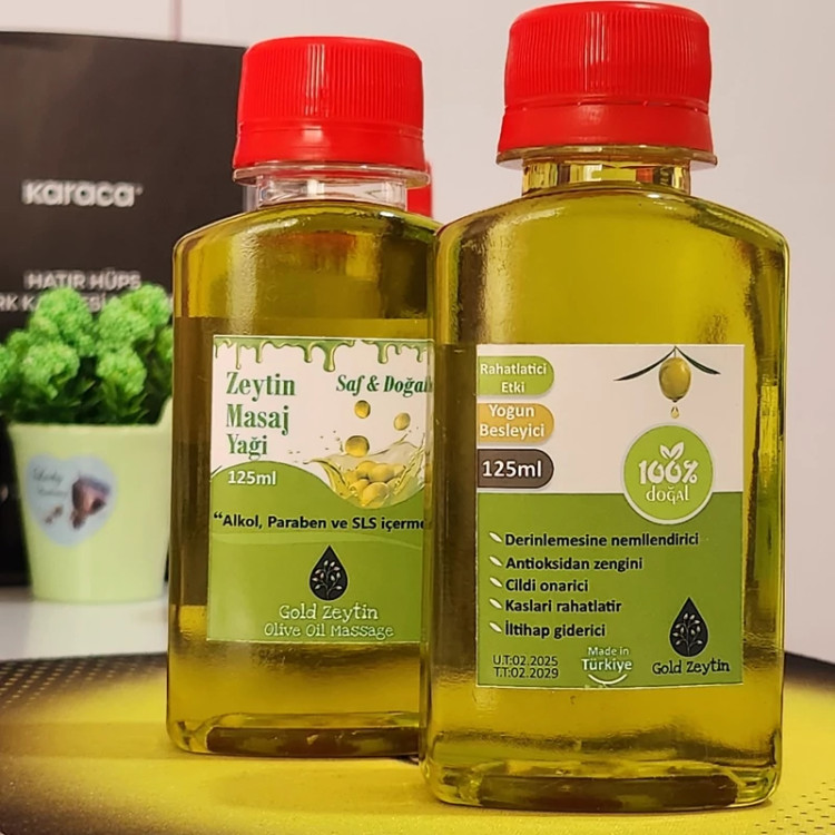 روغن زیتون مالشی 125 میلی لیتر گلد ترکیه