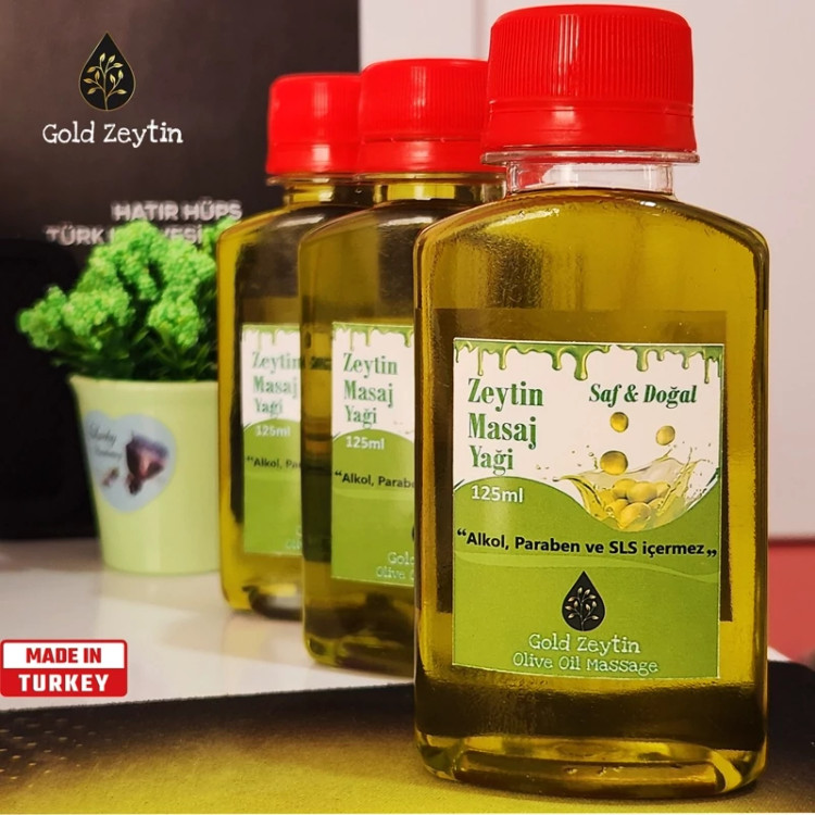 روغن زیتون مالشی 125 میلی لیتر گلد ترکیه