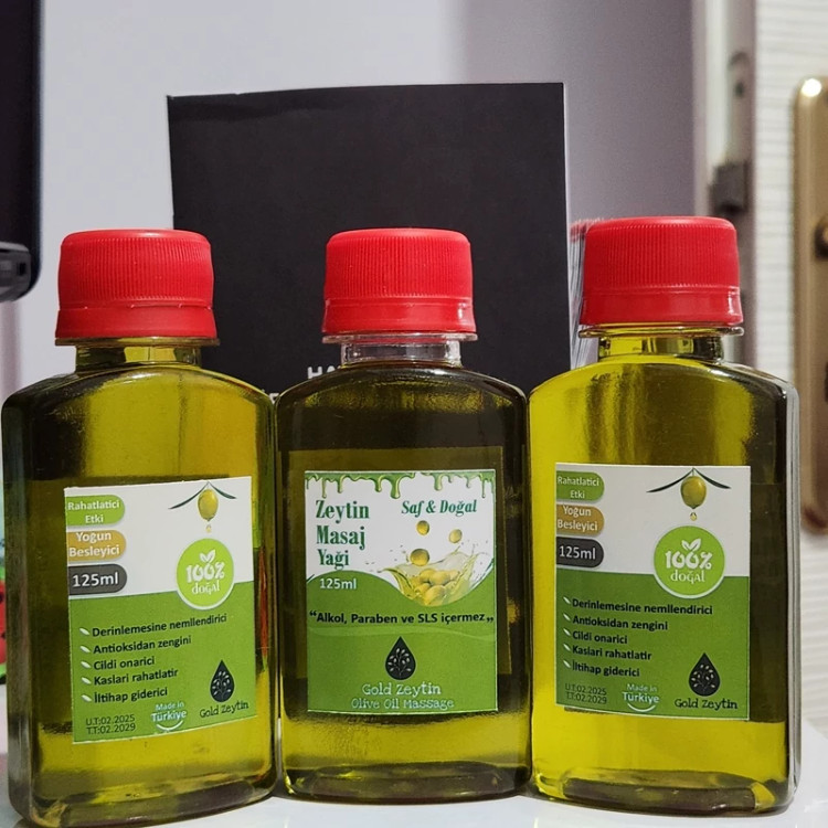 روغن زیتون مالشی 125 میلی لیتر گلد ترکیه