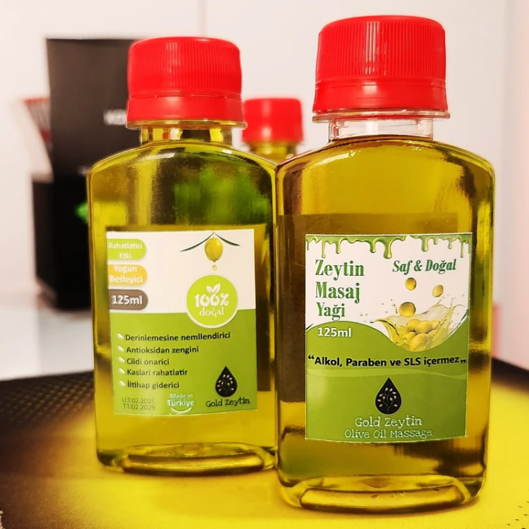 روغن زیتون مالشی 125 میلی لیتر گلد ترکیه