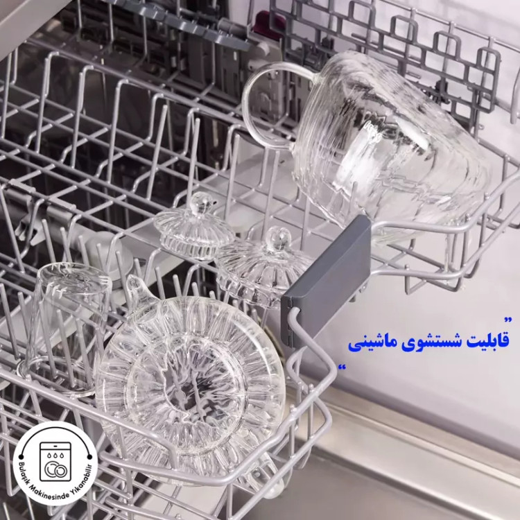 ست کتری و قوری کاراجا مدل LORI بوروسیلیکات