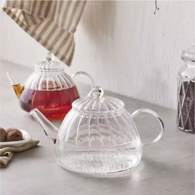 ست کتری و قوری کاراجا مدل LORI بوروسیلیکات