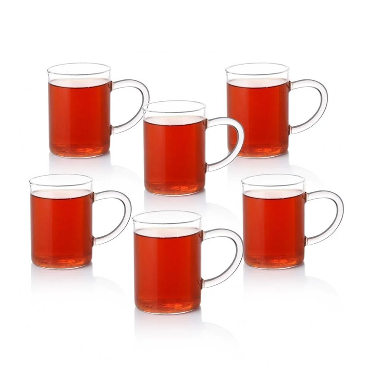 فنجان چای خوری پیرکس پاچی مدل Sener ست 6 عددی