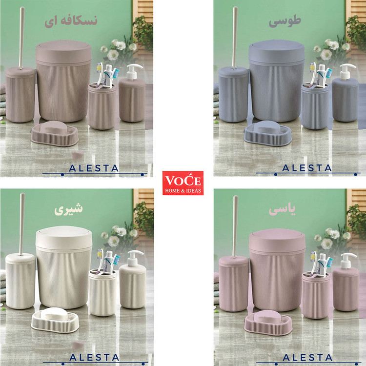 ست سرویس بهداشتی 5 پارچه وُسه مدل ALESTA