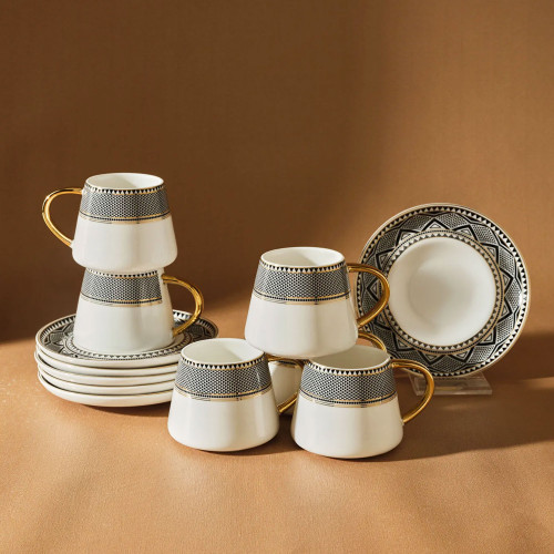 سرویس قهوه خوری 12 پارچه کاراجا مدل Globe