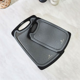 تخته برش کاراجا مدل Daily Granit مجموعه 2 عددی طوسی