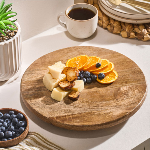 تخته برش و سرو چرخشی کاراجا مدل Premium Mango