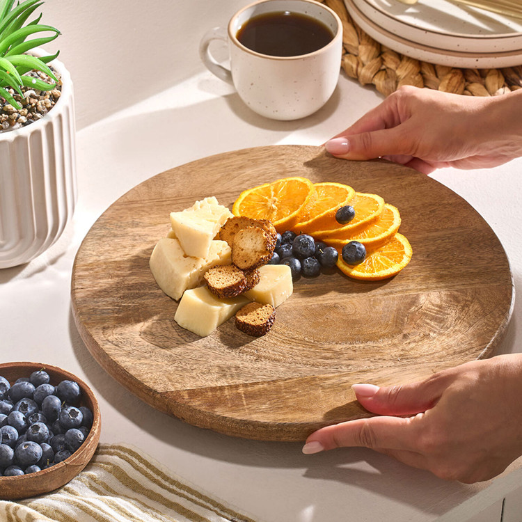 تخته سرو چرخشی کاراجا مدل Premium Mango