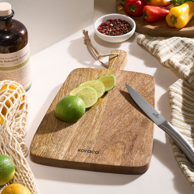 تخته برش و سرو مربعی کاراجا مدل Premium Mango