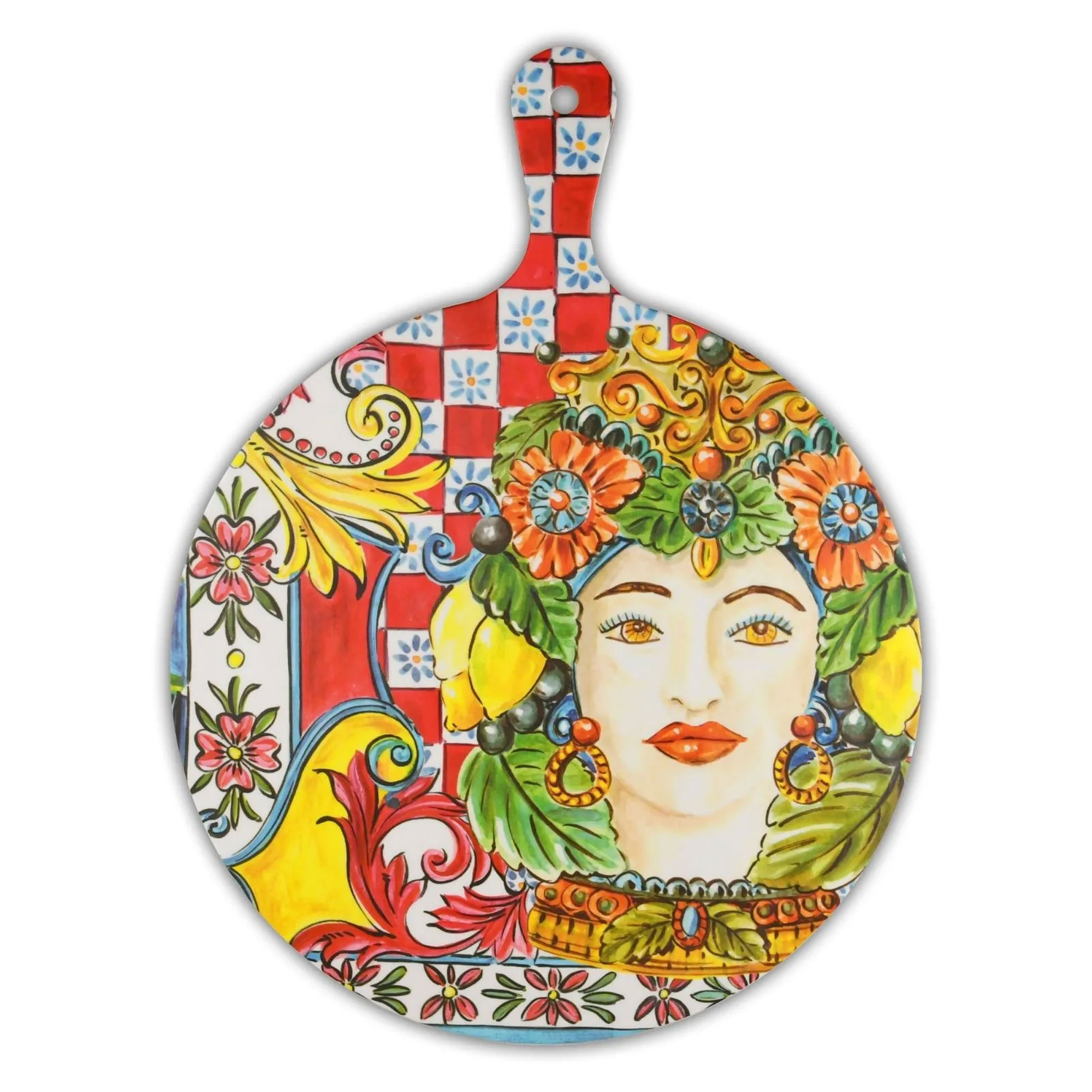 تخته برش و سرو باجی میلانو ایتالیا مدل Sicily Turuncu