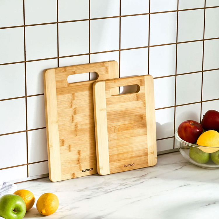 تخته برش و سرو کاراجا مدل LOWELL مجموعه 2 عددی