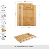 تخته برش و سرو کاراجا مدل LOWELL مجموعه 2 عددی