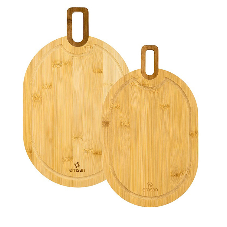 تخته برش و سرو امسان مدل LAVIN مجموعه 2 عددی