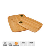 تخته برش امسان مدل LUNA مجموعه 2 عددی