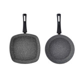 Karaca Biogranit Gris Pan Grill Set Gray