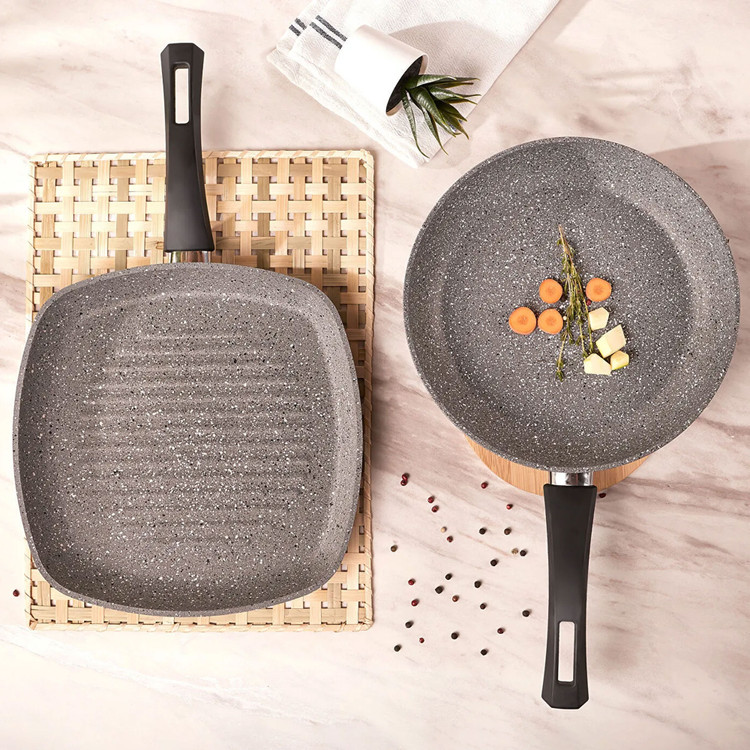 ست تابه کاراجا مدل GRIS مجموعه 2 عددی