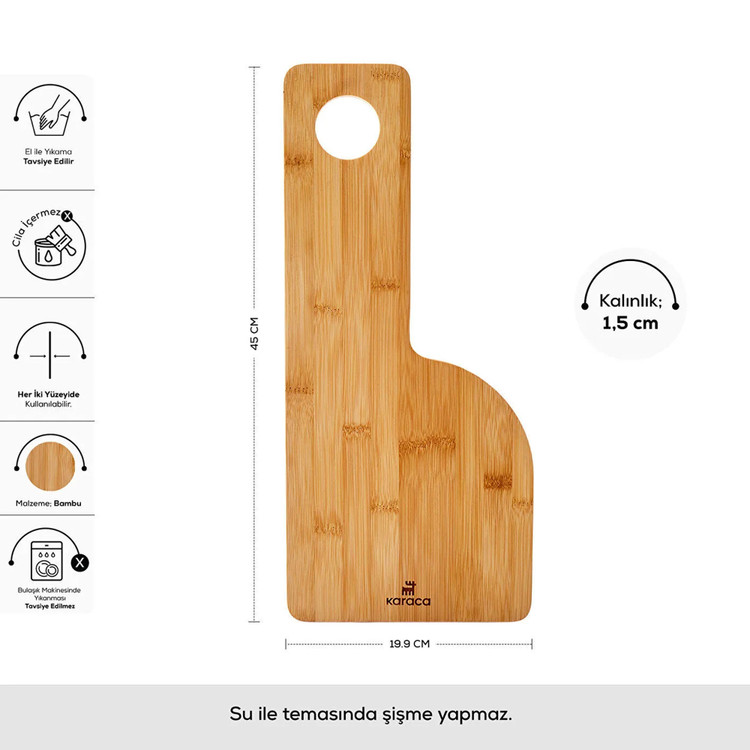 Karaca Puzzle Alpaca Bamboo Cutting Board