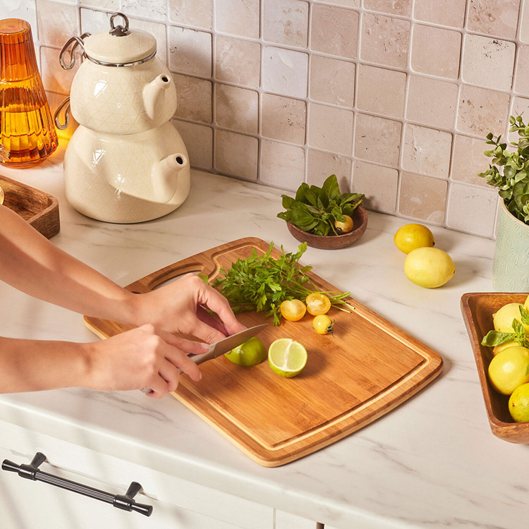 Karaca Bamboo Lucy Cutting Board
