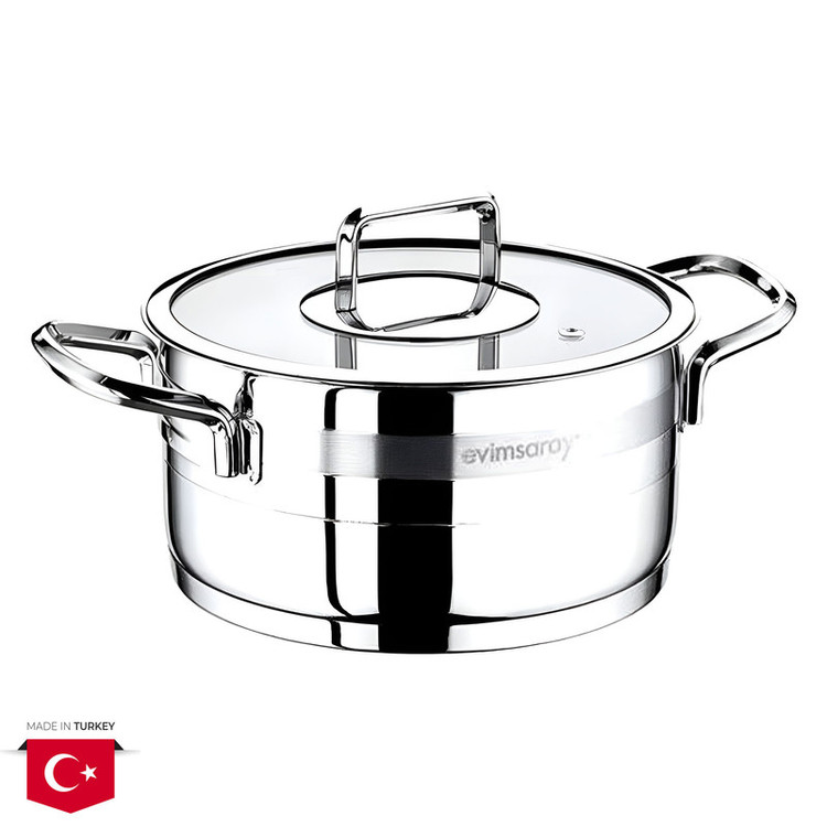 قابلمه استیل اویم سارای مدل Safir سایز 20